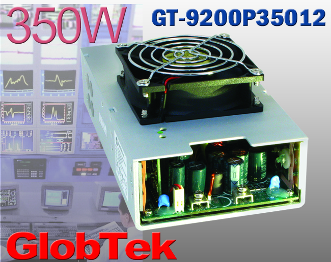 Fuente de alimentación GlobTek 350-W para aplicaciones demandantes