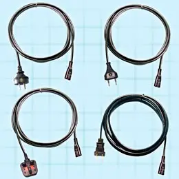 2 Conductor IEC 320/C7 International Detachable Power Cordset. These cordsets are approved to international safety agency requirements. GlobTek’s designs are available in various lengths, cable types,... 2 Conductor IEC 320/C7 International Detachable Power Cordset. These cordsets are approved to international safety agency requirements. GlobTek’s designs are available in various lengths, cable types,...
